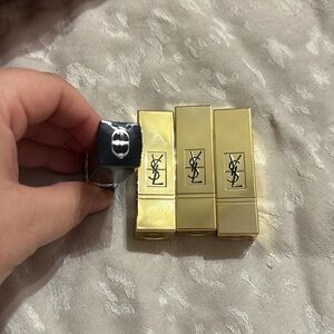 Yves Saint Laurent and CD Lipsticks 💄💄💄💄